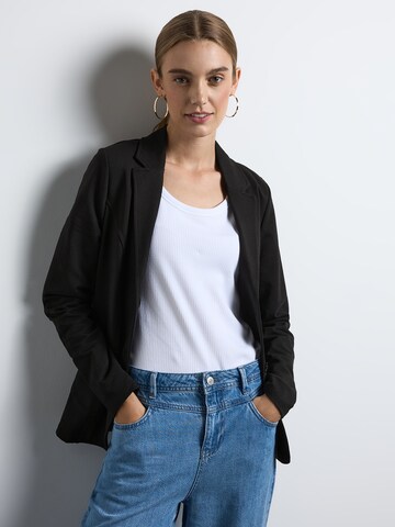 STREET ONE Blazer in Black: front