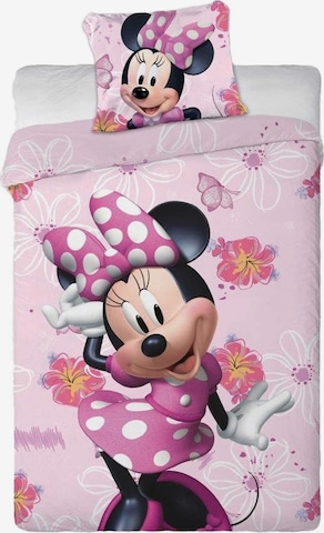 DISNEY - Funda de edredón en rosa: frente