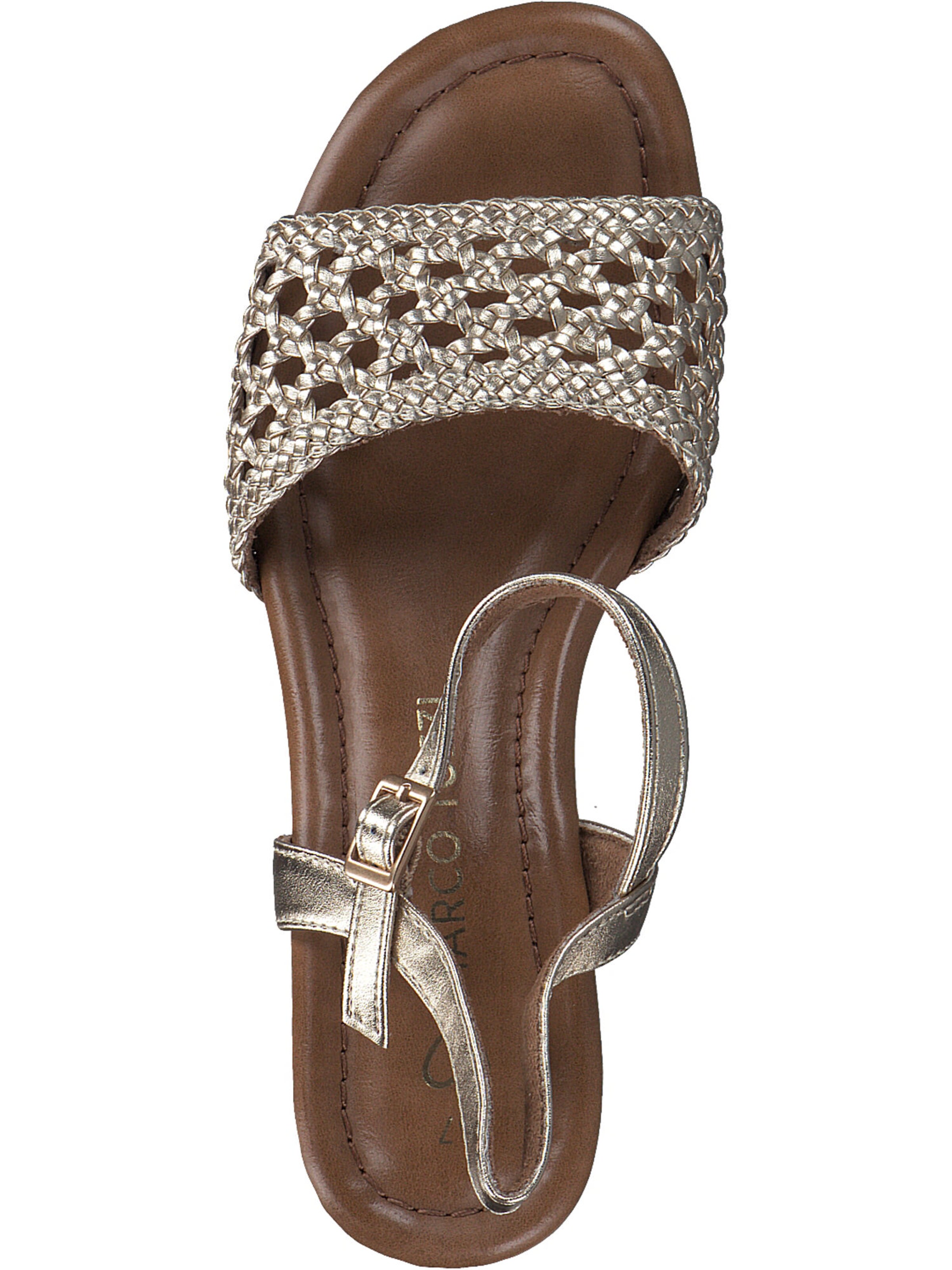 MARCO TOZZI Strap Sandals in Gold
