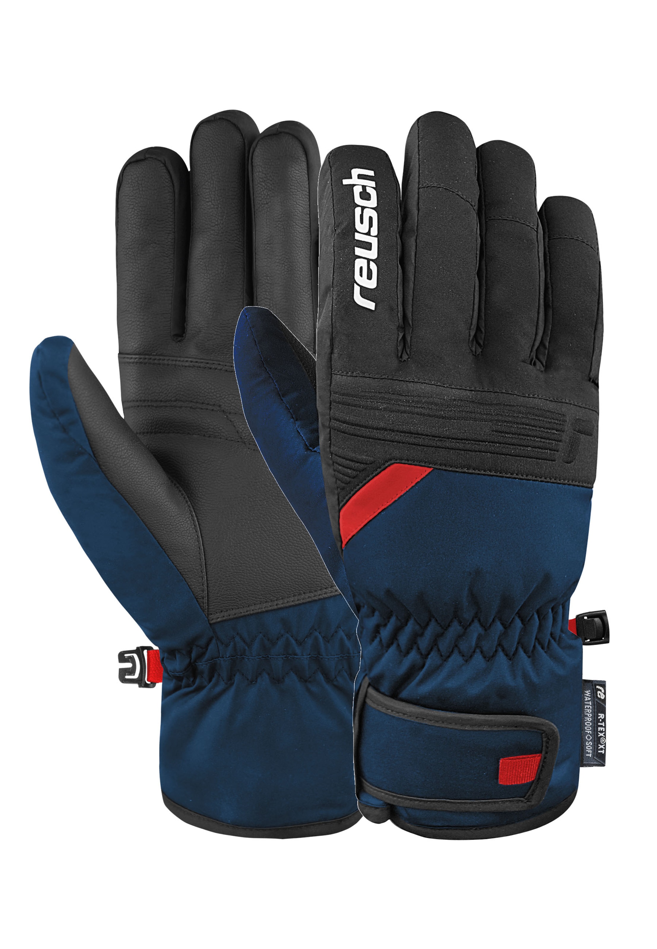 REUSCH Fingerhandschuhe 'Baldo R-TEX XT' in Schwarz: Vorderseite