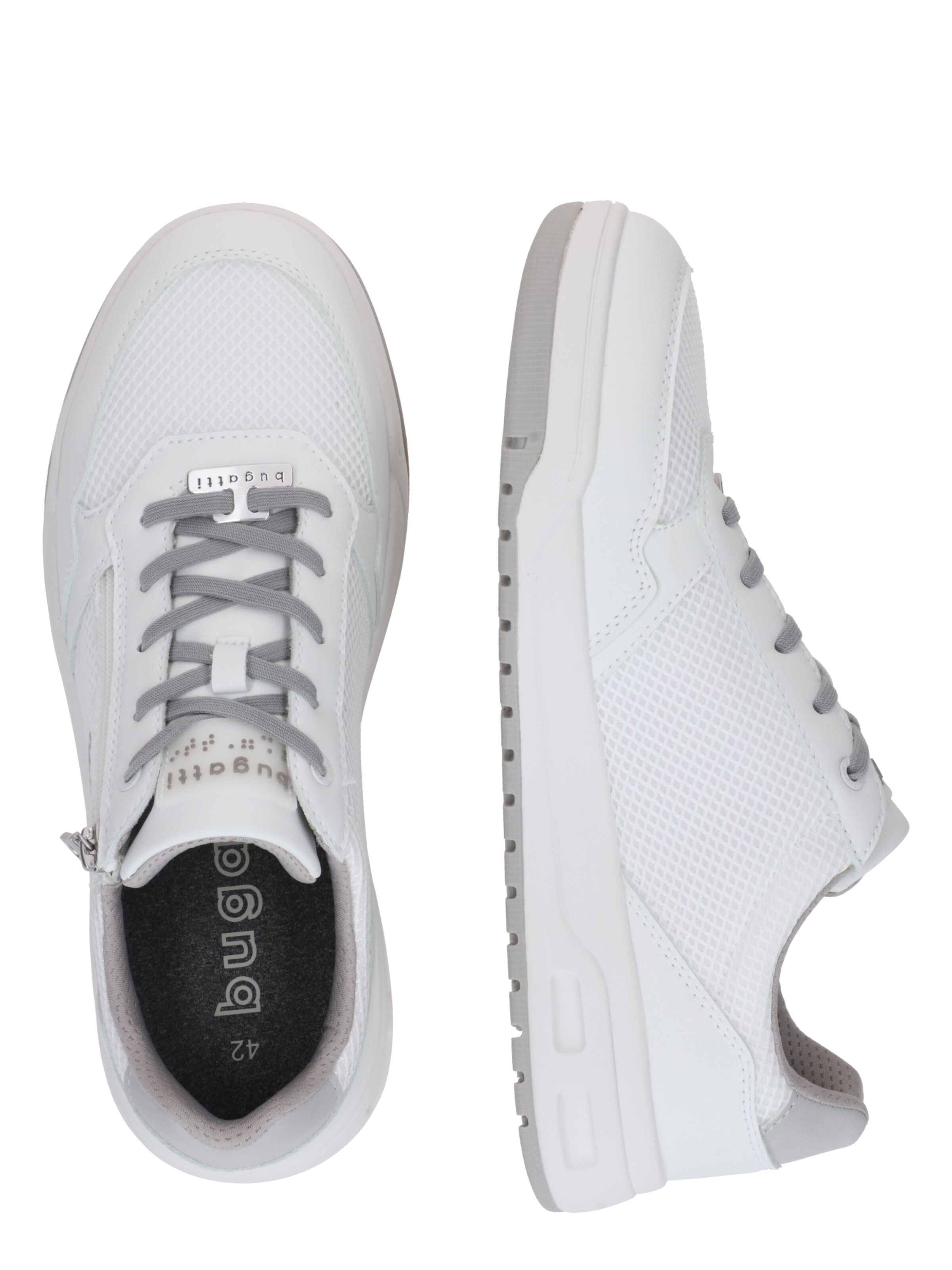 bugatti Σνίκερ χαμηλό σε λευκό