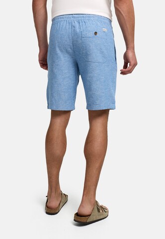 INDICODE JEANS Regular Chino 'Lino' in Blauw