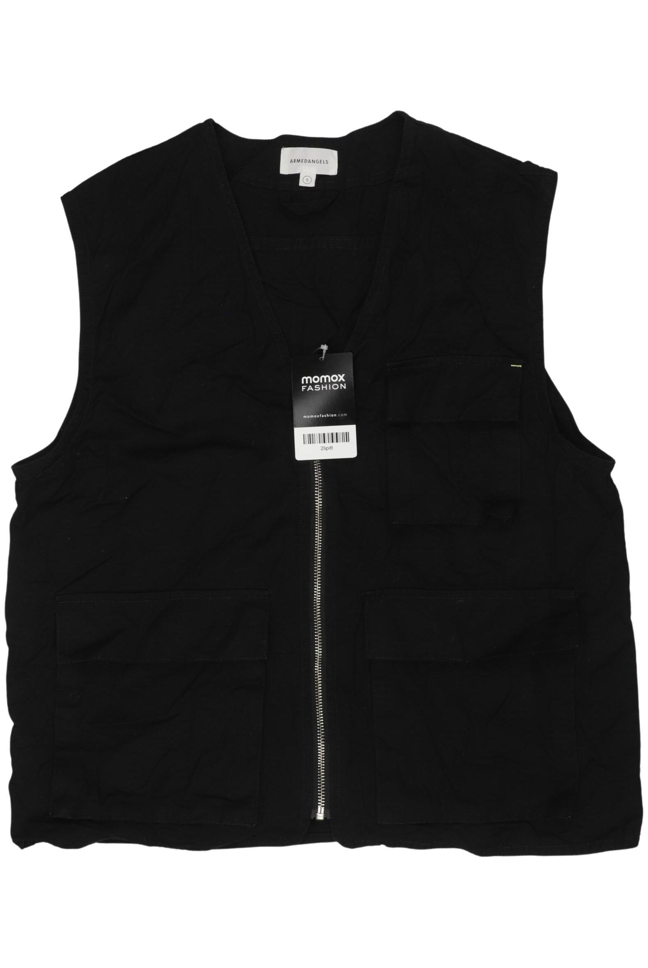 ARMEDANGELS Vest in S in Black: front