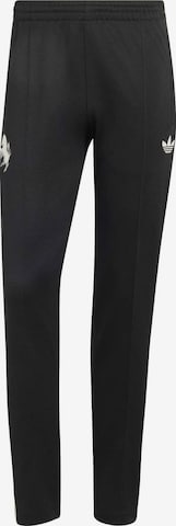Effilé Pantalon de sport 'JUVE OG2' ADIDAS PERFORMANCE en noir : devant