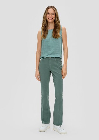 s.Oliver Slimfit Jeans 'Beverly' in Groen