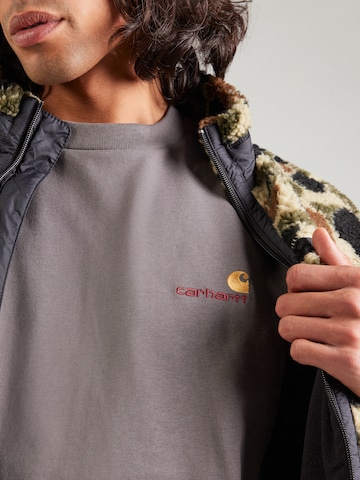 Carhartt WIP Тениска 'American Script' в сиво
