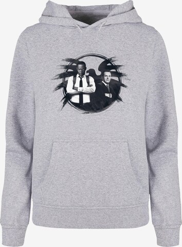 ABSOLUTE CULT Sweatshirt 'Captain Marvel - Nick Fury Shield' in Grey: front