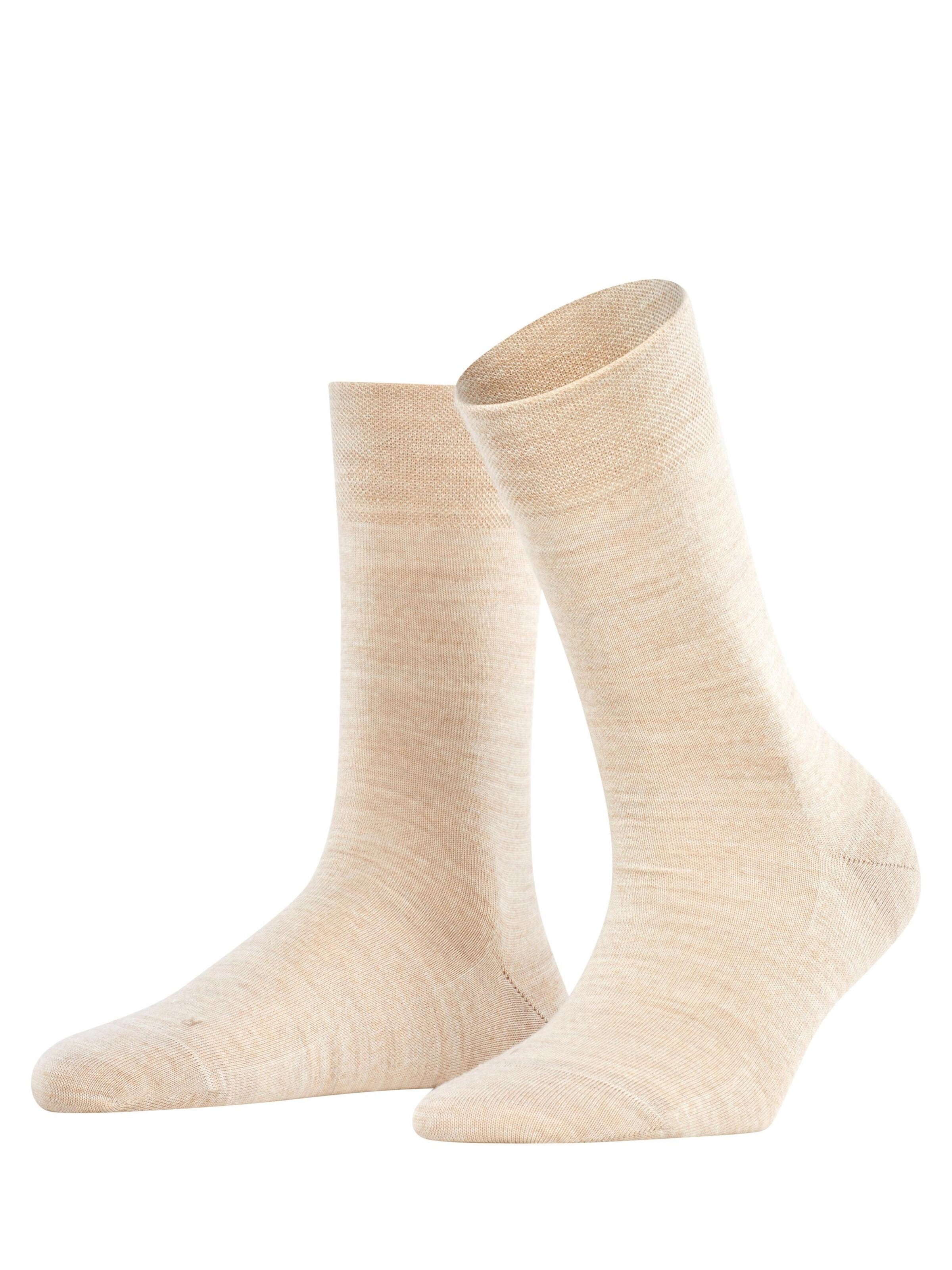 FALKE Socken 'Sensitive Berlin'‌‌‌‌ in Beige: Vorderseite