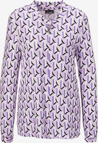 Goldner Shirt in Purple: front