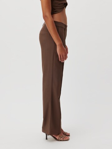 LeGer by Lena Gercke Wide leg Broek 'Rebecca' in Bruin