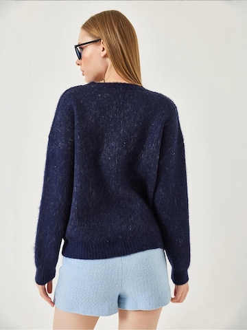 Pull-over Bianco Lucci en bleu
