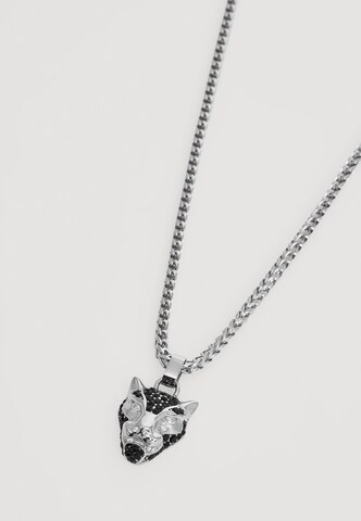 GUESS Αλυσίδα 'PANTHER' σε ασημί