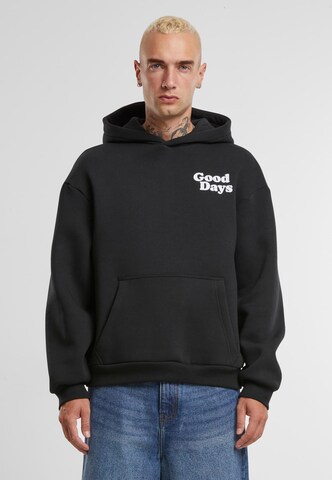 Felpa 'Good Days' di MT Upscale in nero