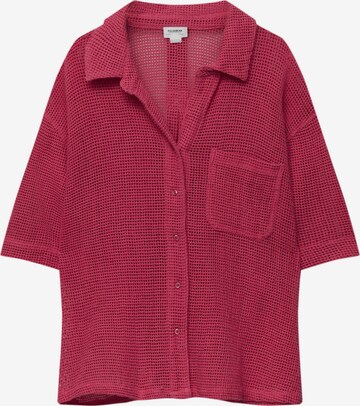 Pull&Bear Bluse i rød: forside