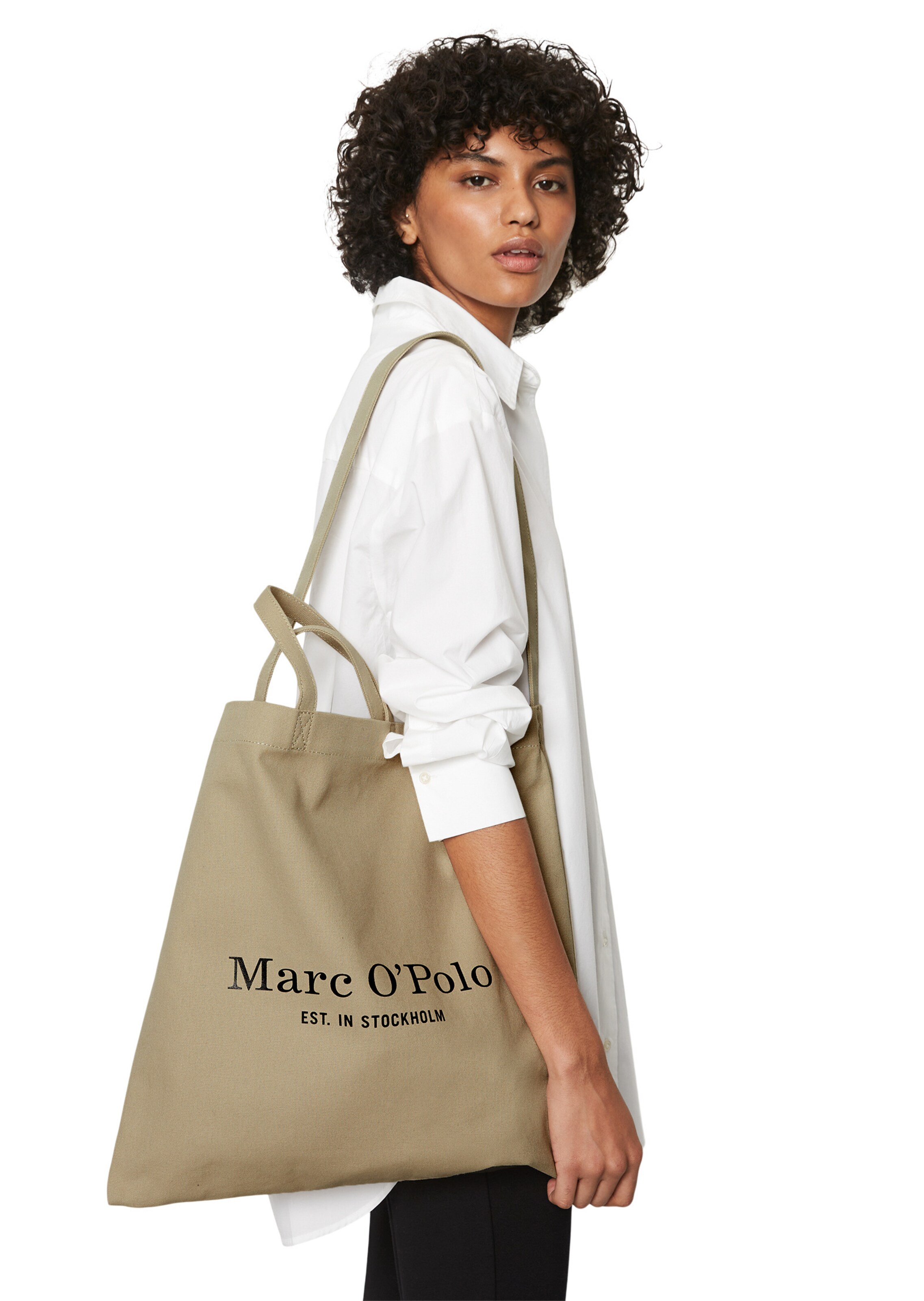 Marc O'Polo Shopper in Beige: Vorderseite