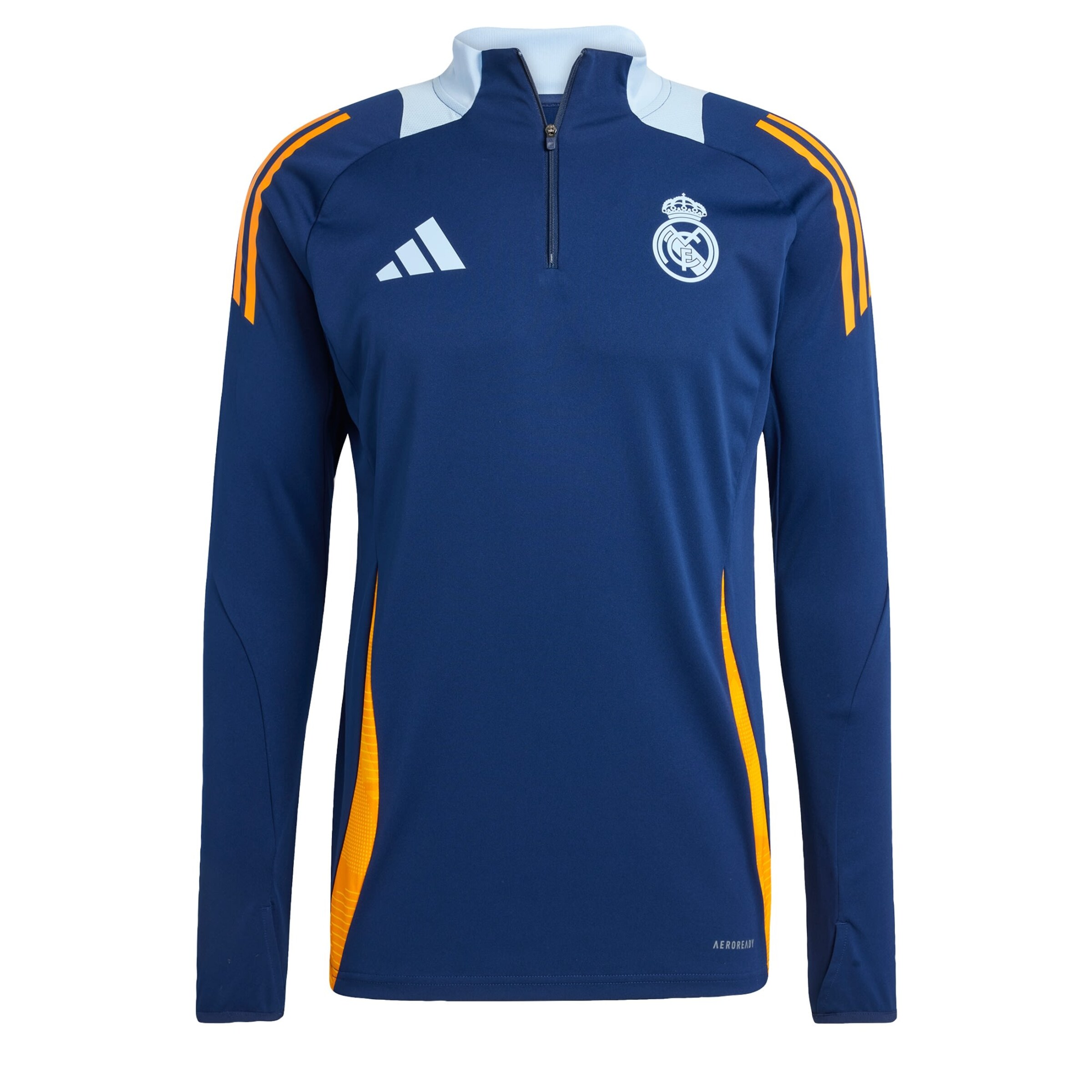 T-Shirt fonctionnel 'Real Madrid' ADIDAS PERFORMANCE en bleu : devant