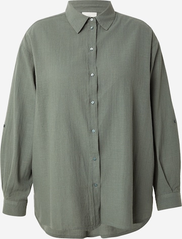 ONLY Carmakoma Blouse 'CARTIZANA' in Green: front