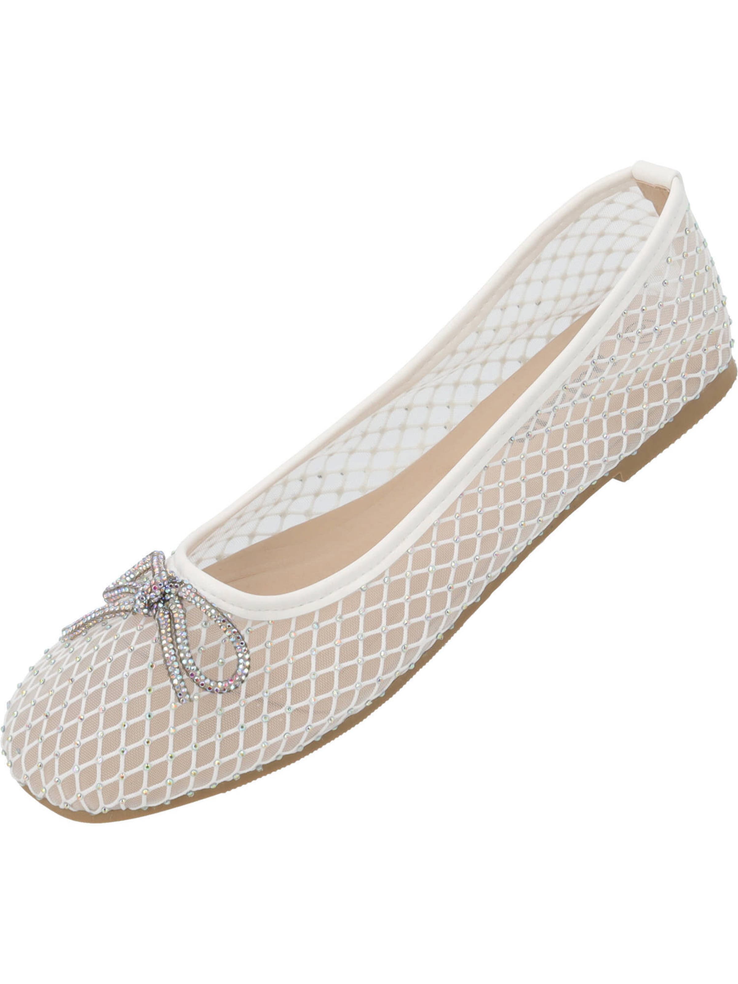 Palado by Sila Sahin Ballerina 'Menera' in Wit: voorkant