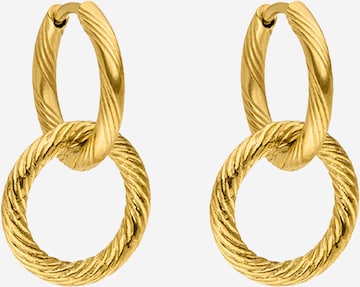 PURELEI Σκουλαρίκια 'Kii Elua' σε χρυσό: μπροστά