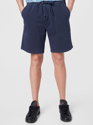 REPLAY Pants in Blue: front