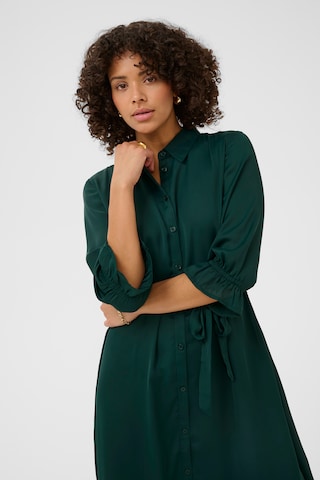 Kaffe Kleid in Grün