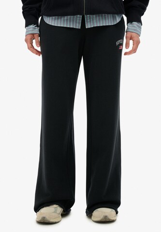 Pantalon 'Athletic Essentials' Superdry en bleu : devant