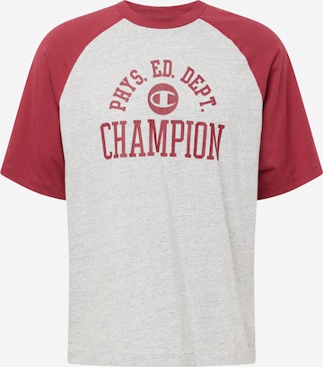 Champion Authentic Athletic Apparel Μπλουζάκι 'Legacy' σε γκρι: μπροστά