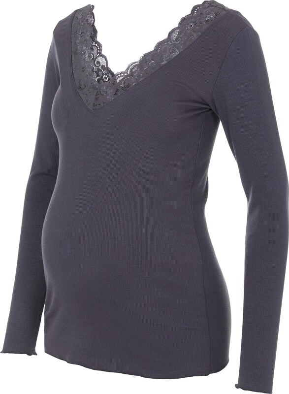 MAMALICIOUS Shirt 'Trina' in Dunkelblau MAMALICIOUS Shirt 'Trina' in Dunkelblau