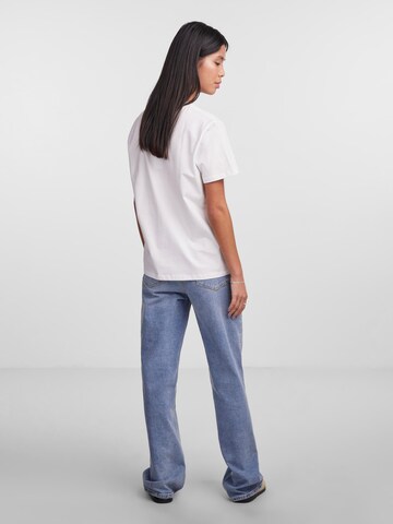 PIECES Shirt 'JEO' in White