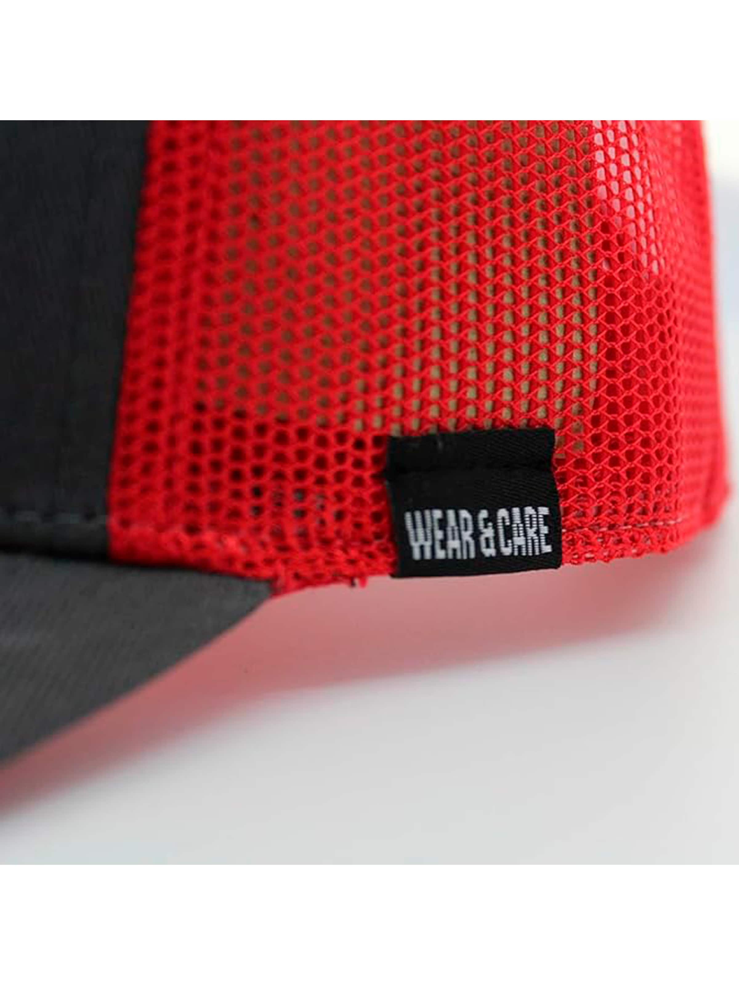 Casquette de sport Surf Monkey en rouge