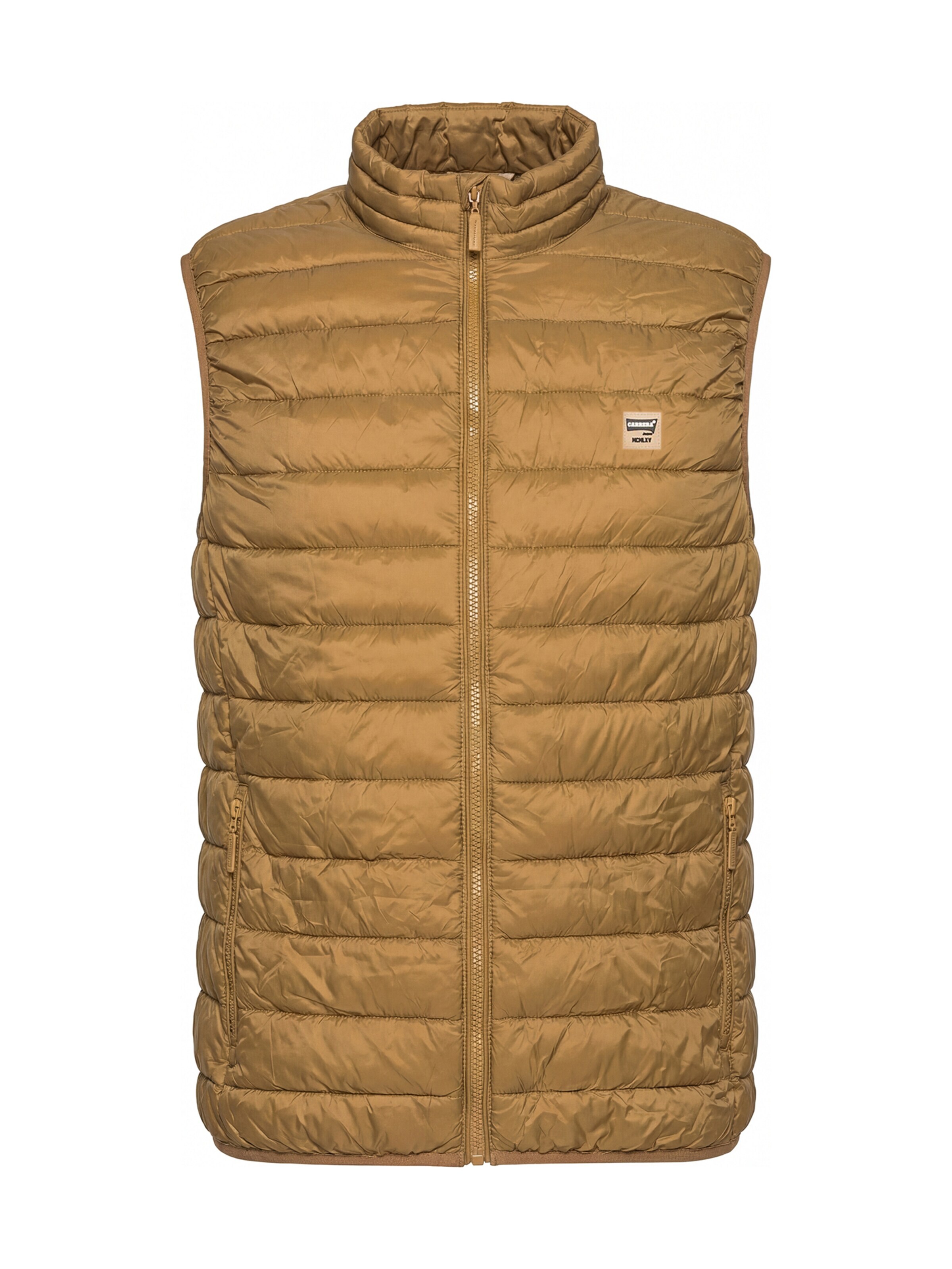 Carrera Jeans Weste 'Windproof'‌ in Gelb: Vorderseite