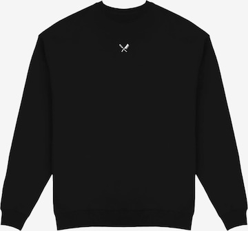 Distorted People Mikina 'Classic' – černá: přední strana