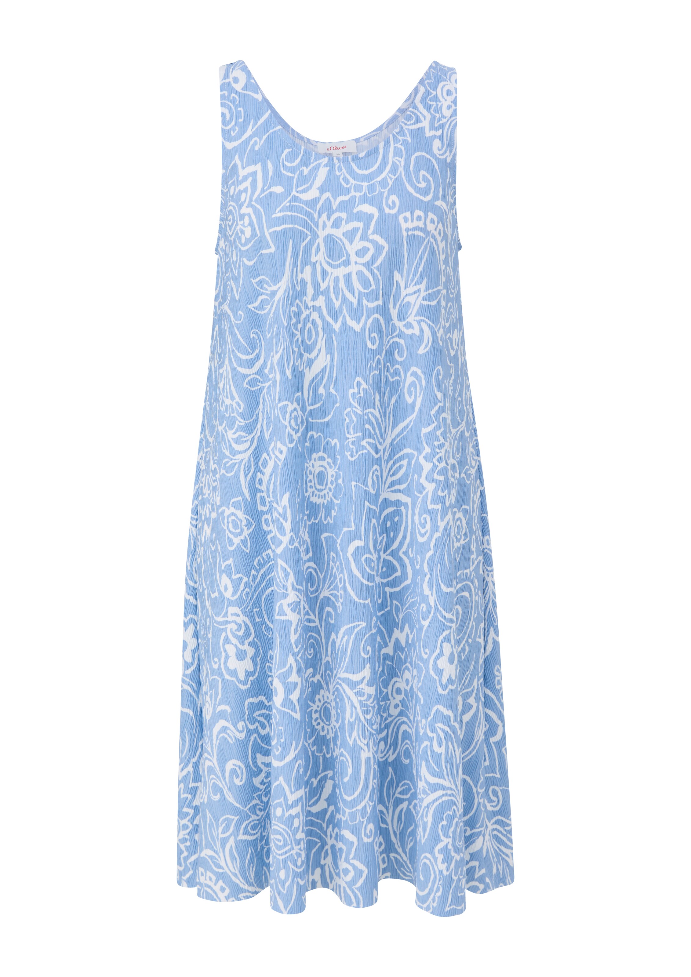 s.Oliver Sommerkleid in Blau: Vorderseite
