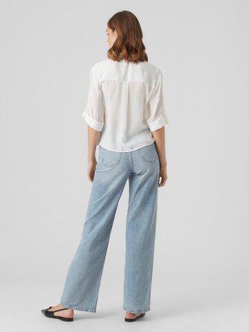 VERO MODA Bluse 'VMFabiana' in Weiß