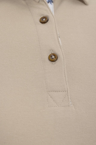 DENIM CULTURE Poloshirt 'Eostre' in Beige