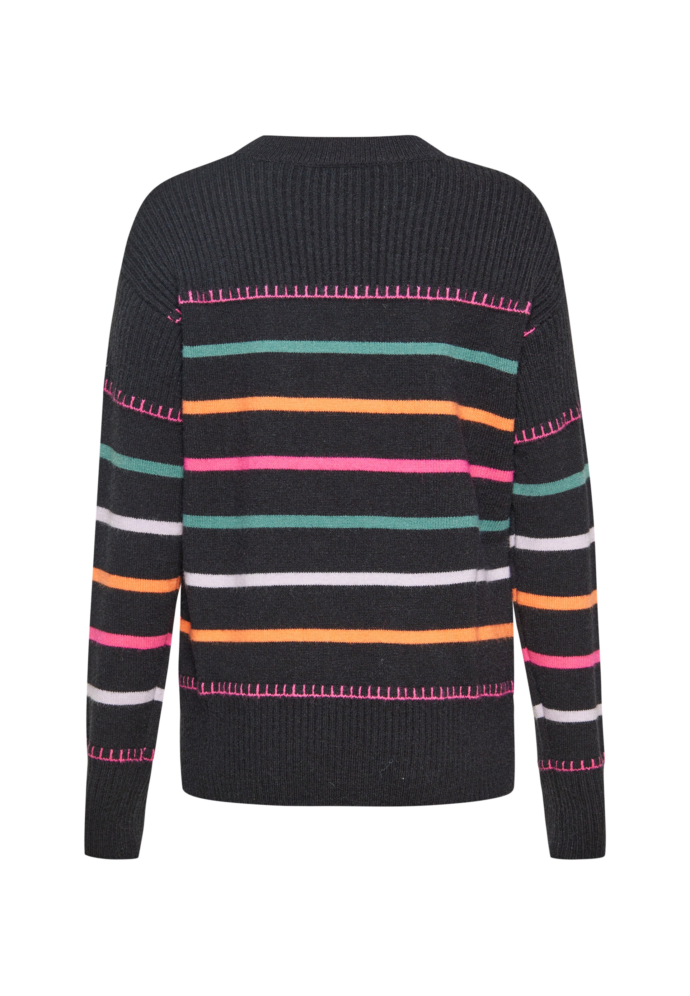 SANIKA Pullover in Schwarz