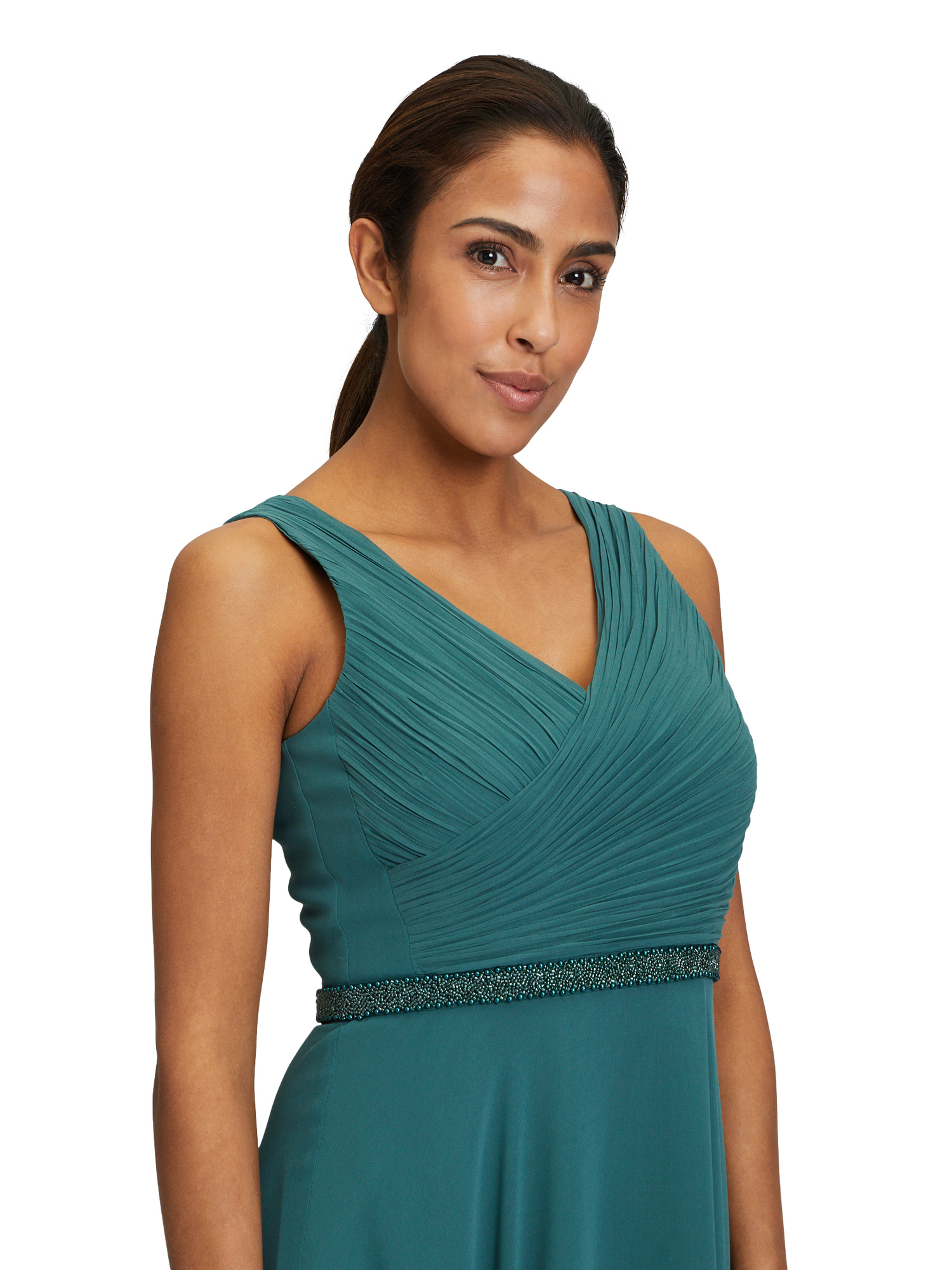 Vera Mont Abito Donna Sciancrato Senza Maniche Scollo Americano - Eleganza Semplice