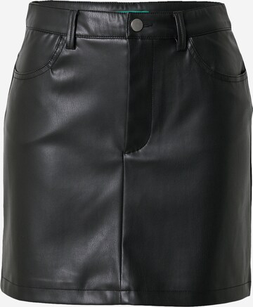 UNITED COLORS OF BENETTON Skirt in Black: front