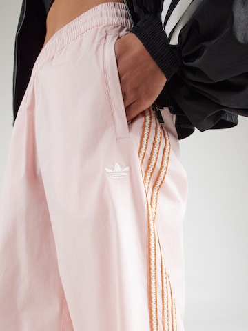 ADIDAS ORIGINALS Wide leg Παντελόνι σε ροζ