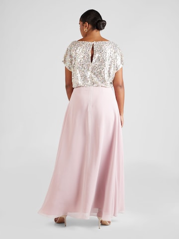 Robe de soirée SWING Curve en rose