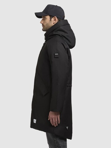 khujo Wintermantel ' Anth-YM ' in Schwarz
