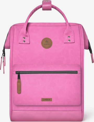 Cabaia Backpack 'Adventurer' in Pink: front