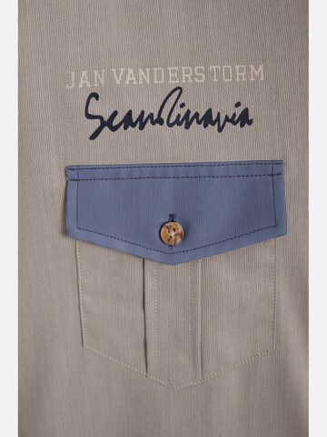 Fit confort Chemise 'Bodvar' Jan Vanderstorm en marron