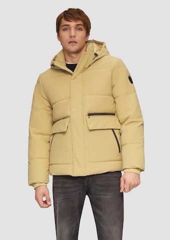 QS Jacke in Gelb: Vorderseite