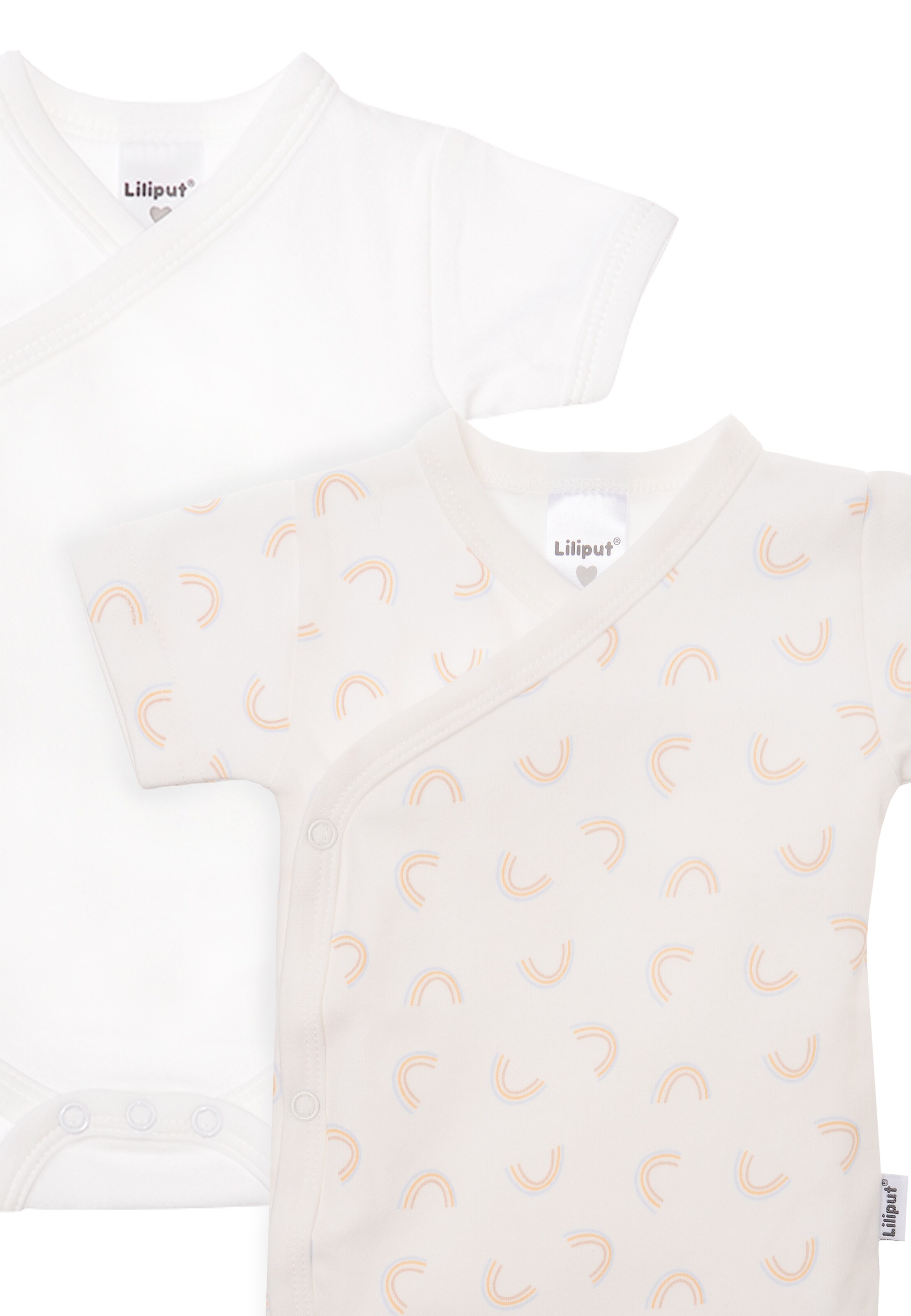 LILIPUT Romper/Bodysuit 'Regenbogen' in White