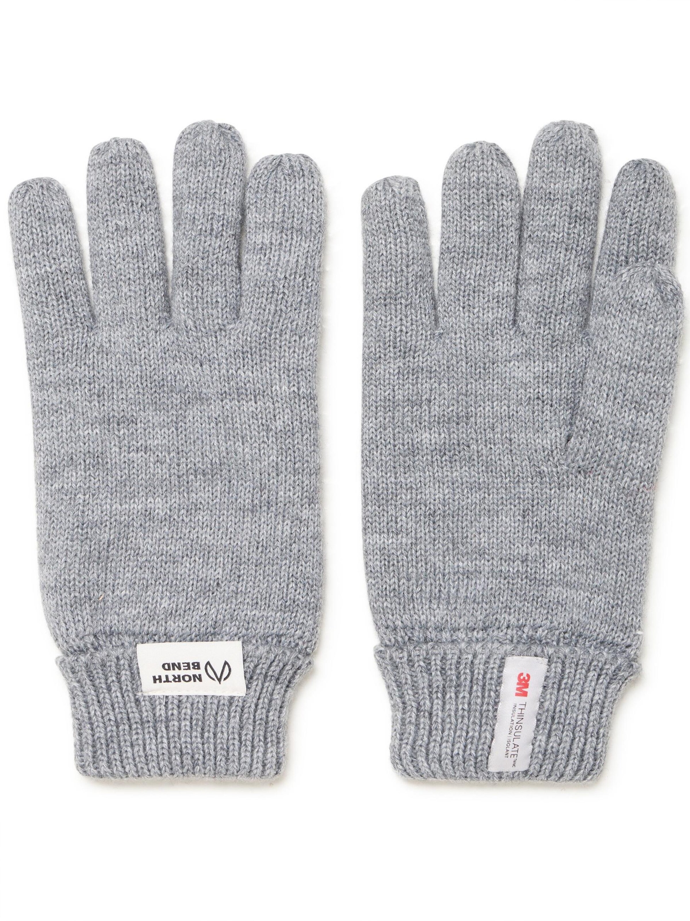 North Bend Handschuh 'Ramon' in Grau: Vorderseite