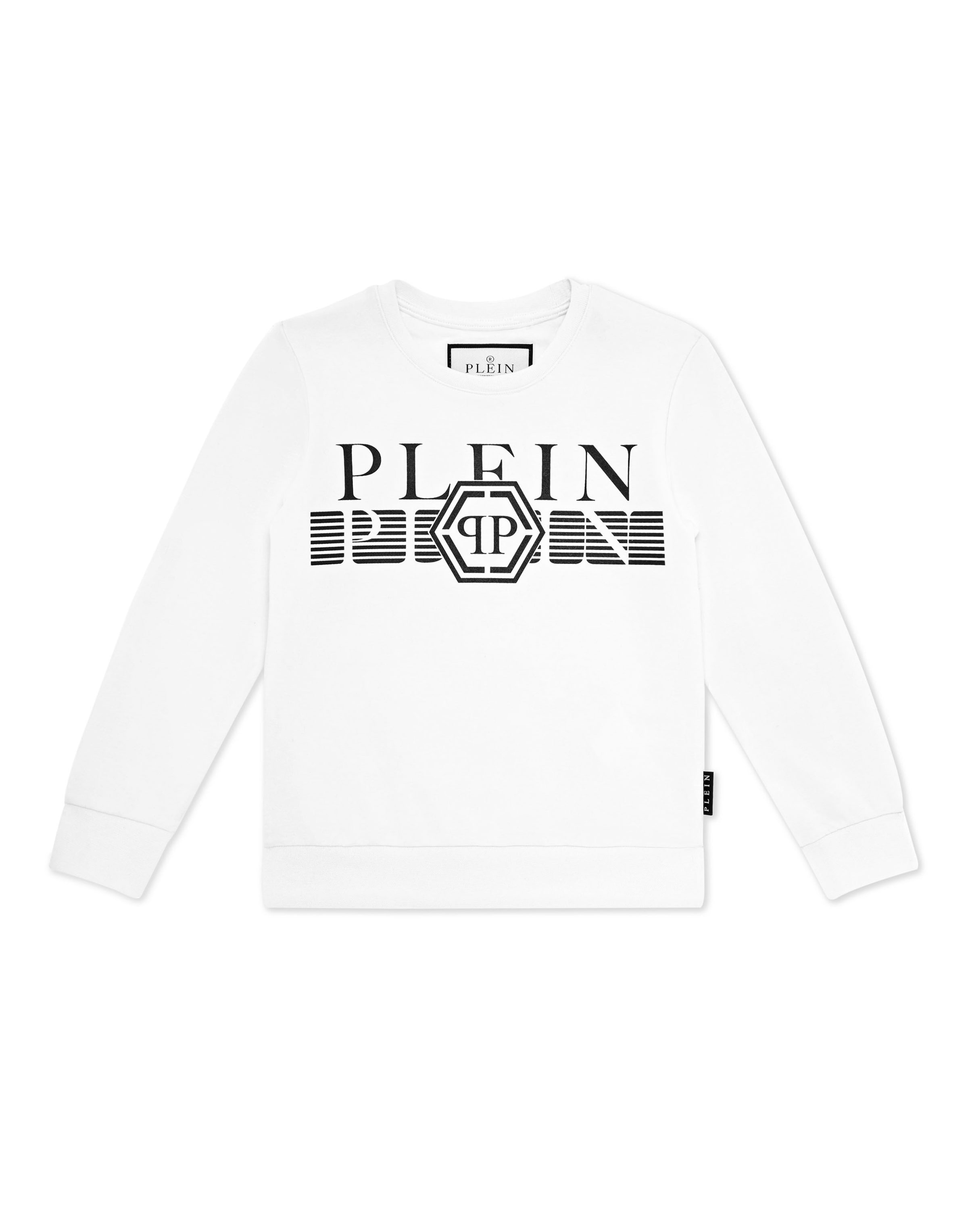 Sweat Philipp Plein en blanc : devant
