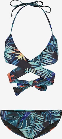 Urban Classics Kolmio Bikini värissä musta: etupuoli
