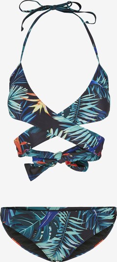 Bikinis iš Urban Classics, spalva – mėlyna / benzino spalva / pastelinė žalia / tamsiai oranžinė / juoda, Prekių apžvalga