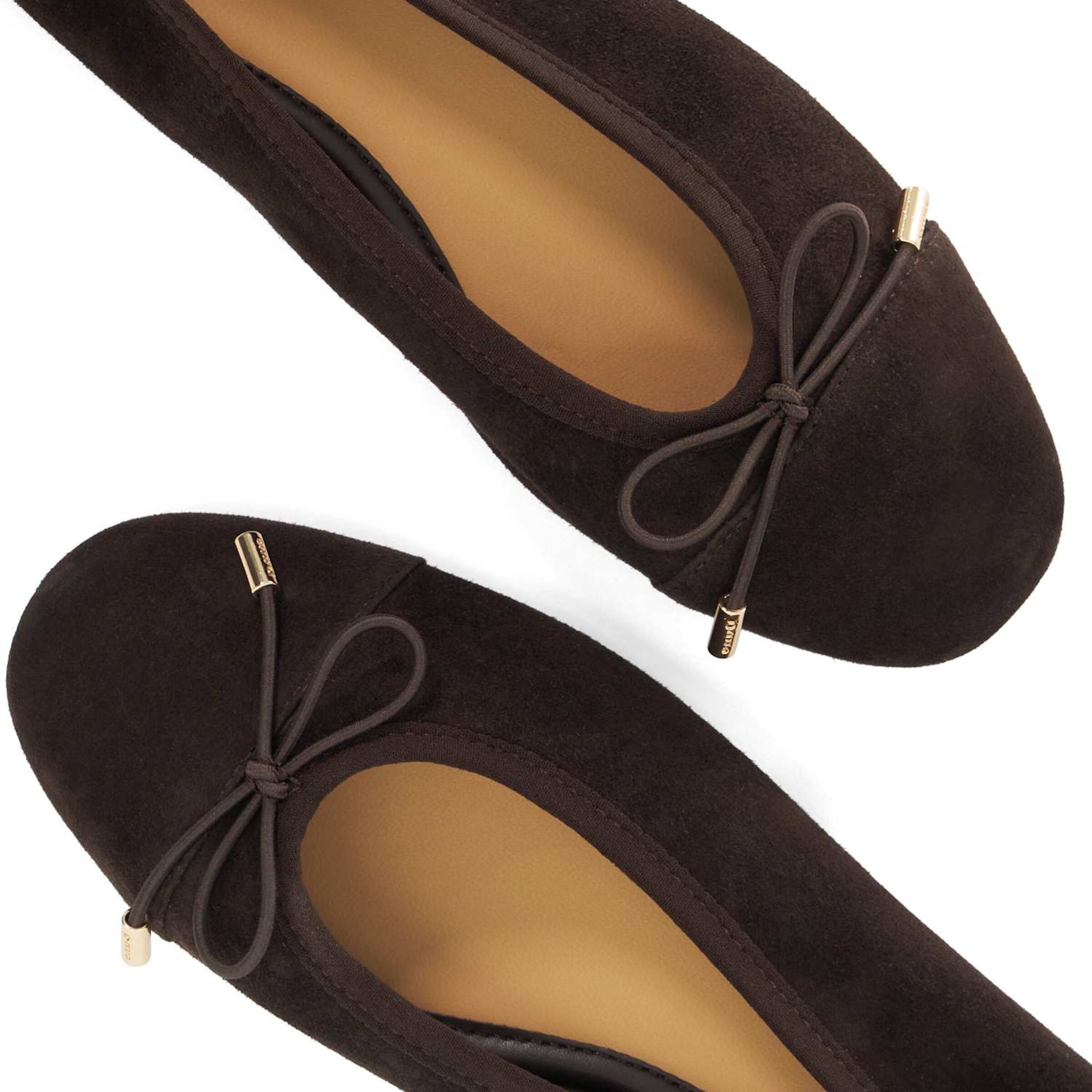 Dune LONDON Ballerina in Bruin